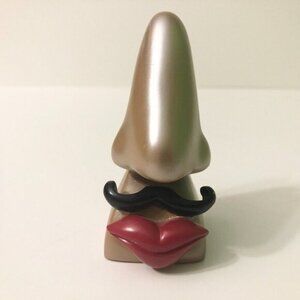 Picasso Nose Mustache Eyeglass Holder Rest Stand Pop Art  Figurine Plastic